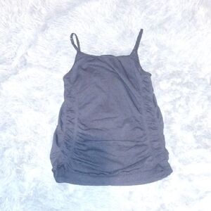 Elegant Charcoal Camisole Top